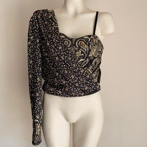Jonathan Simkhai corset style Blouse  NWT $445